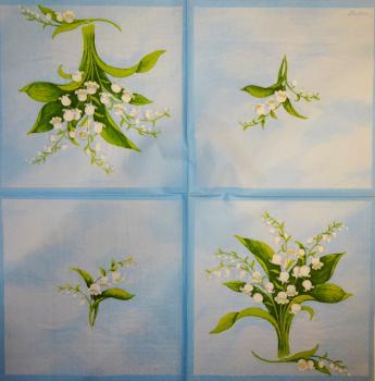 099 Narzissen - 3-lagig(blau) - Stewo